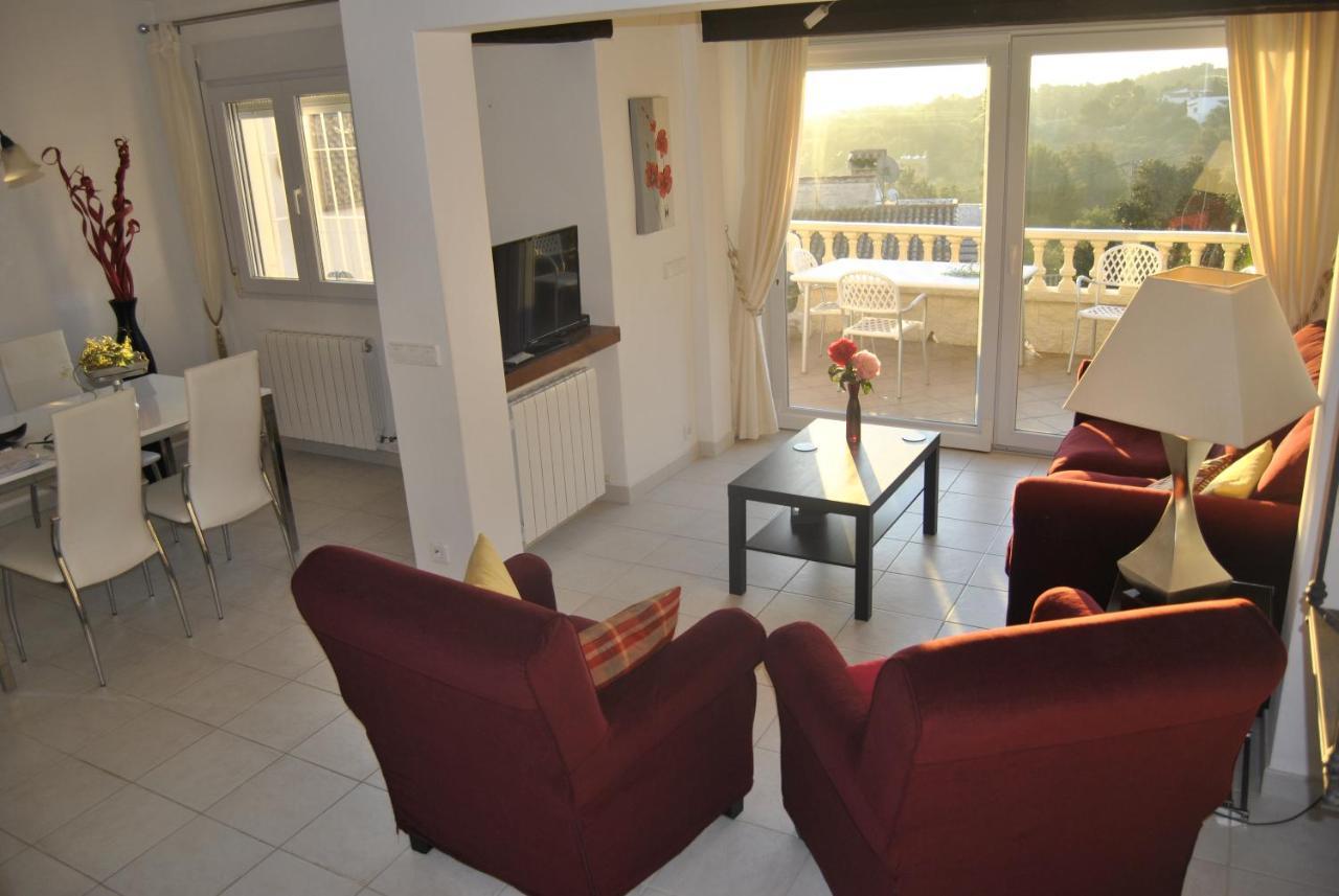 Rosalalinda - Cosy Semi-Detached Home With Sea Views And Large Terrace Moraira Exterior foto